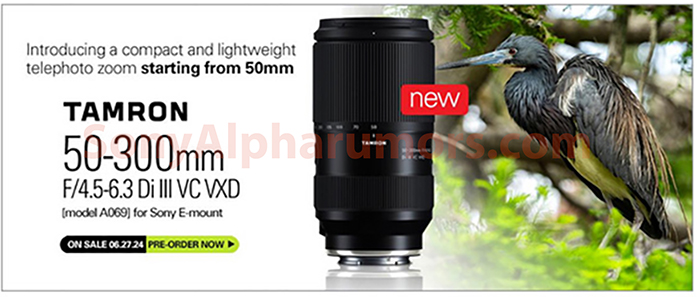 50-300mm F/4.5-6.3 Di III VC VXD