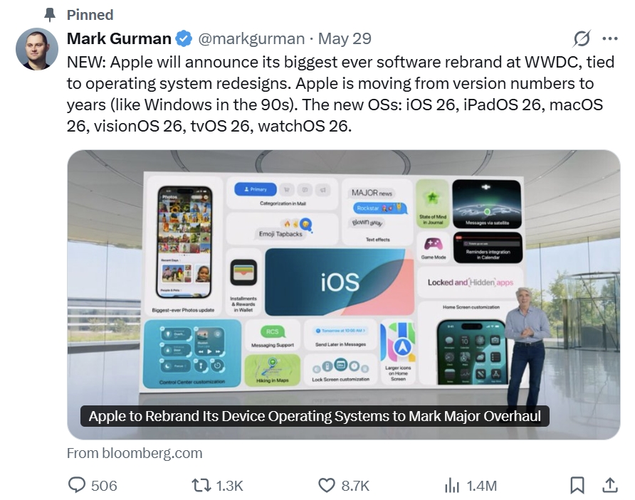ƻȫ߲ϵͳ iOS 26WWDC25Ϸ