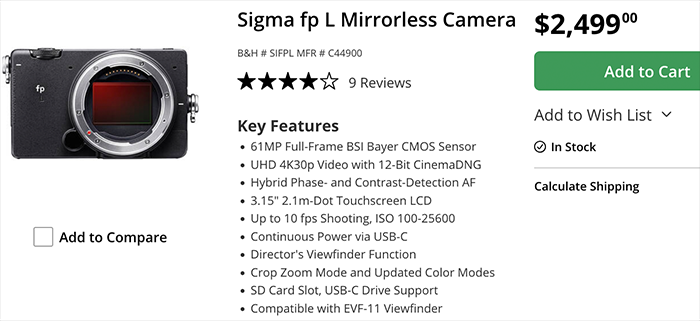 Sigma FP  FP L ͣ