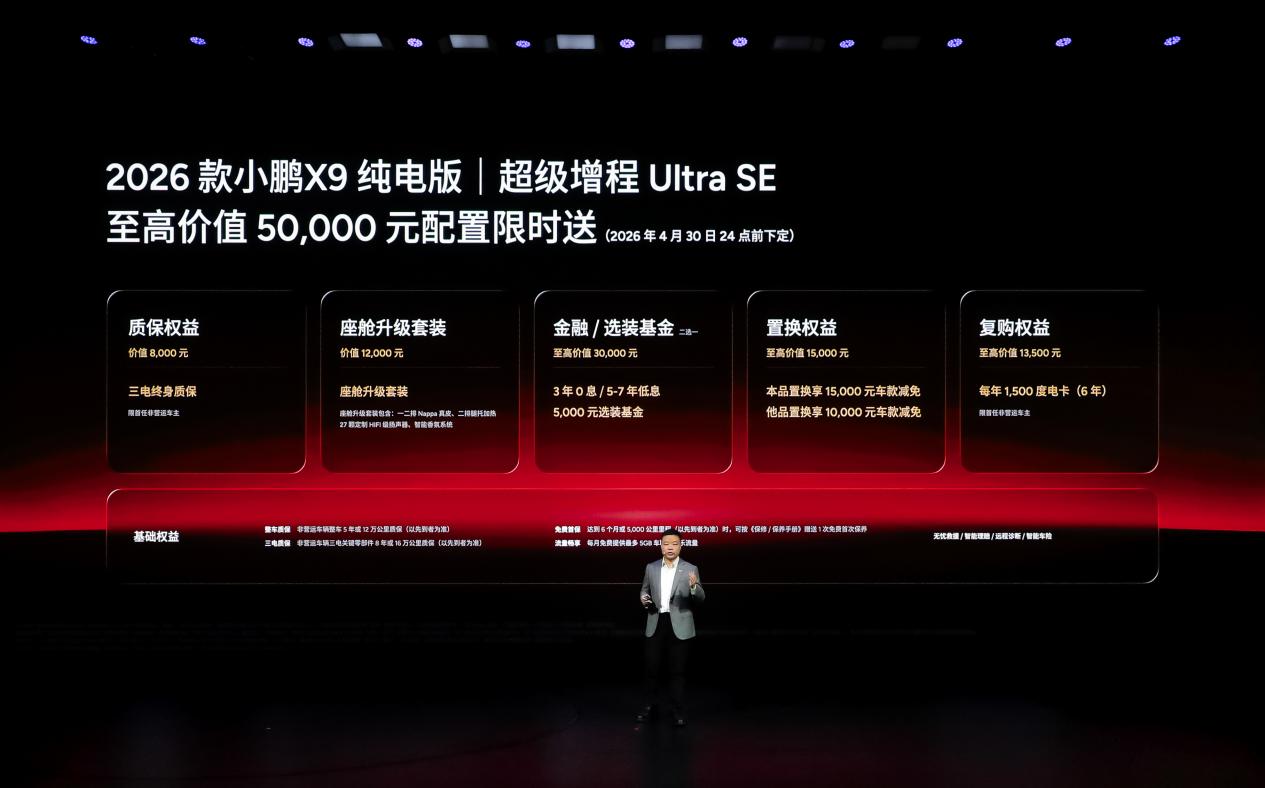 ����L4ʱ�������������ģ�ͣ�С���ڶ���VLA���¿������ͣ�2026��С��X9�����ͬ���׷�