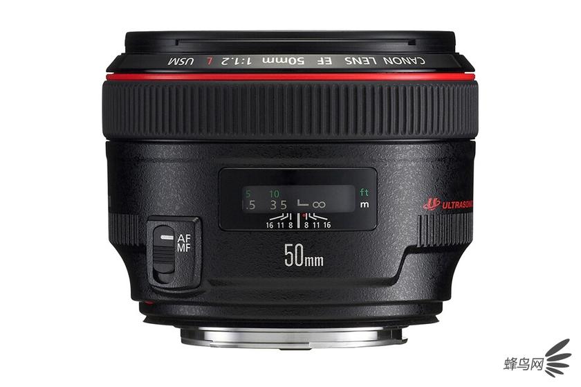 全画幅相机挂机红圈头 佳能EF 50mm F1.2L USM售价11326元