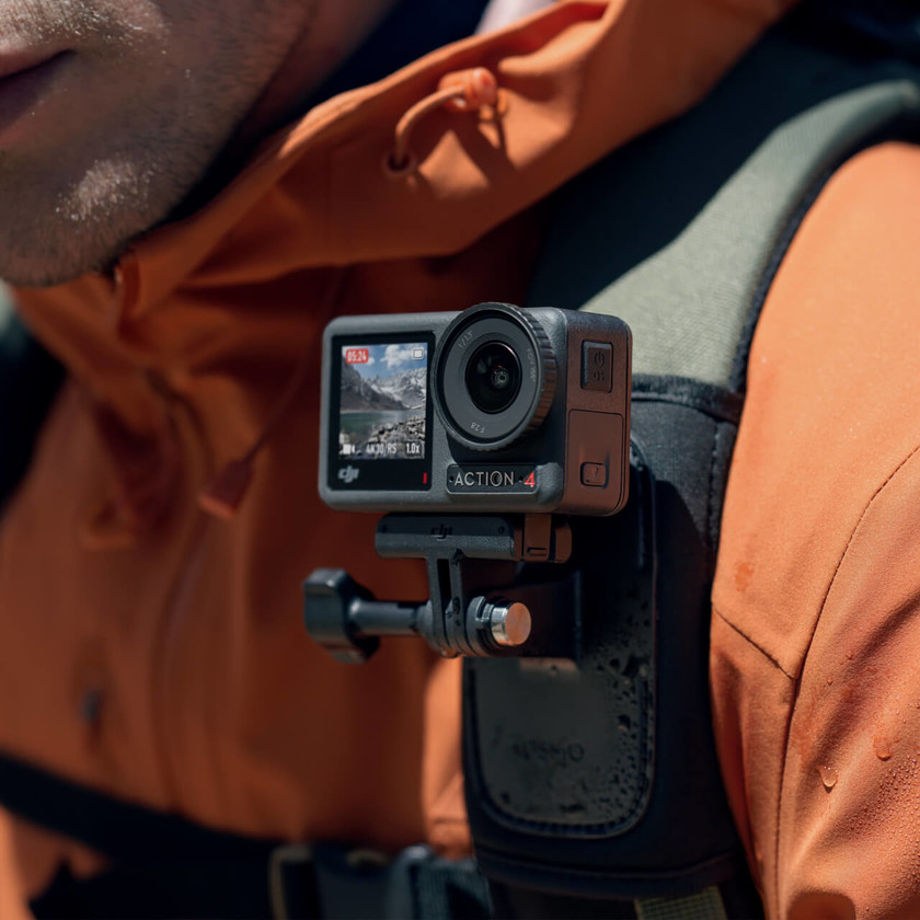 大疆Osmo Action 4运动相机发布：搭载1/1.3英寸传感器