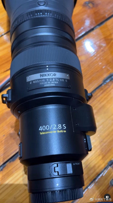 ῵NIKKOR Z 400mm f/2.8 TC VR Sͷ
