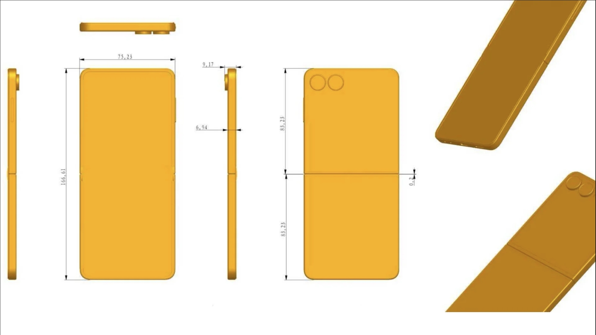 Galaxy Z Fold7 CADȾͼع 4.54mm