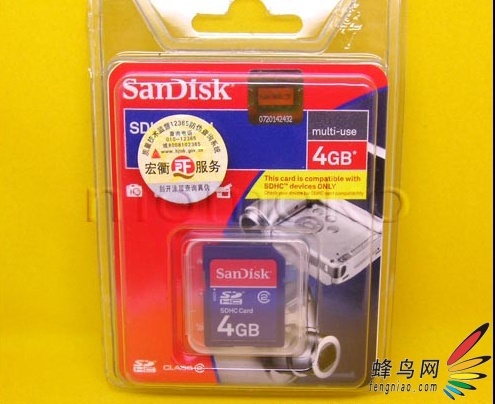 Ŵ洢 SanDisk 4G SDHCưԪ