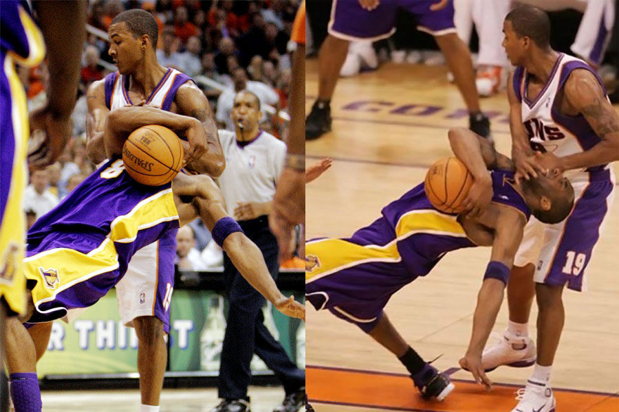 体育摄影:NBA球场上的夺命犯规
