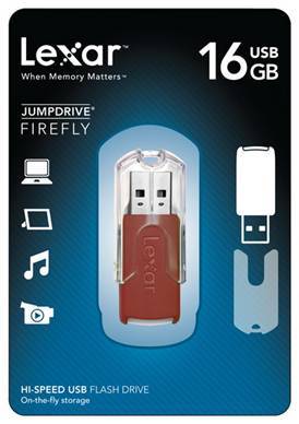 Lexar JumpDrive FireFly最闪耀