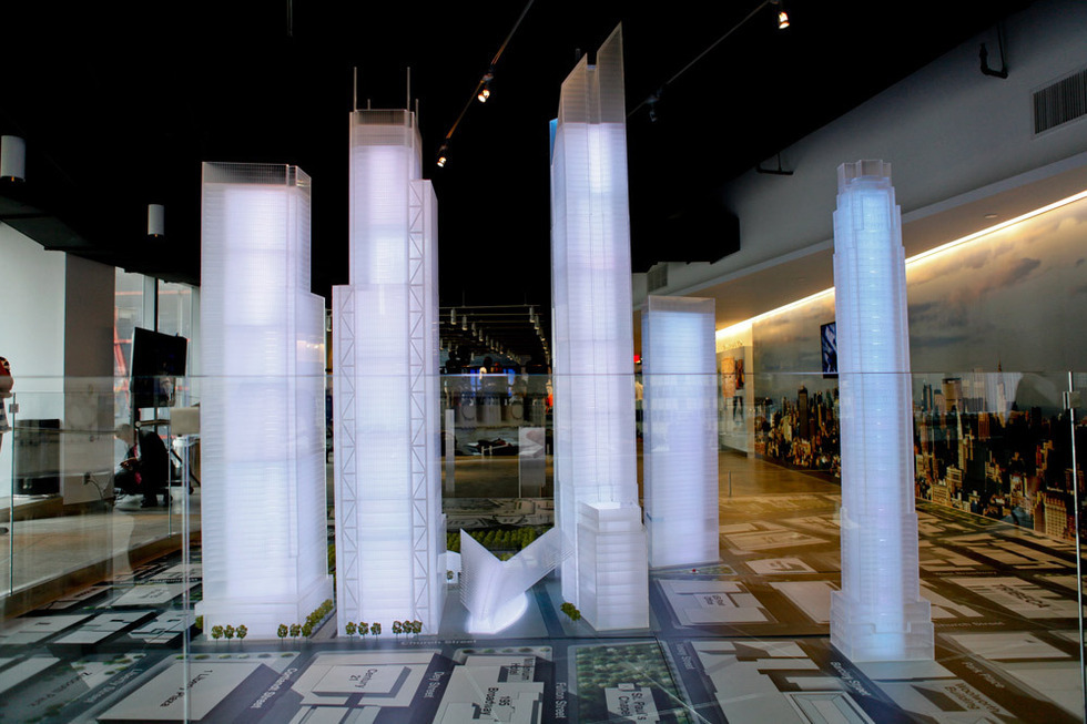 高清：纽约世贸中心重建效果图发布