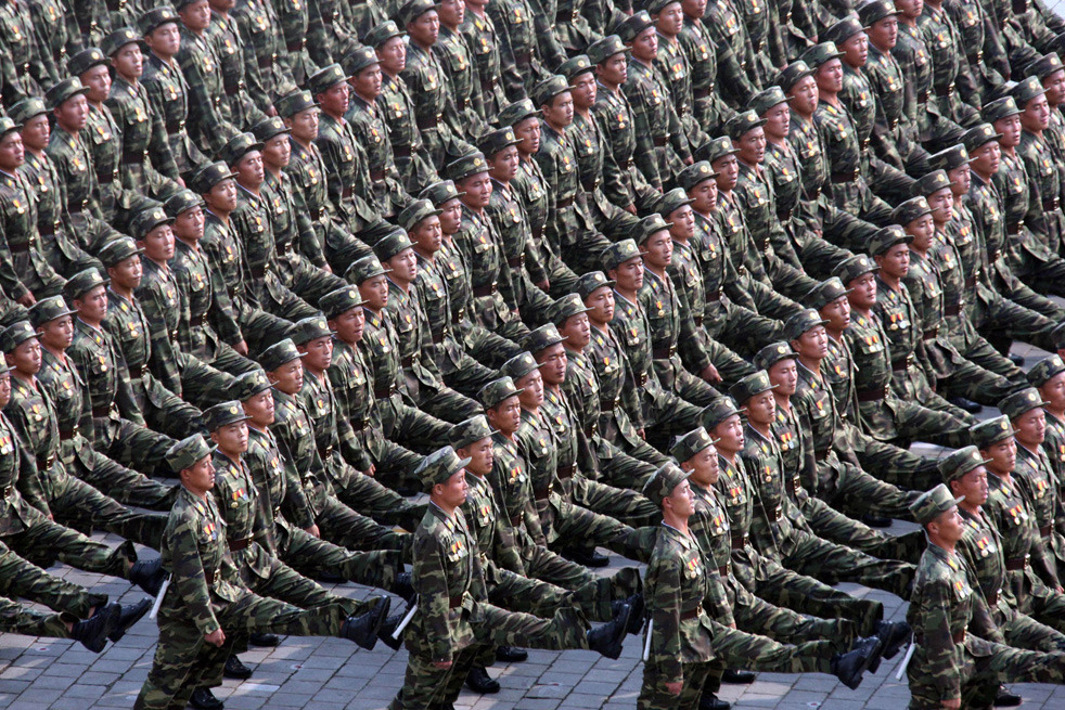 朝鲜阅兵式高清大图集