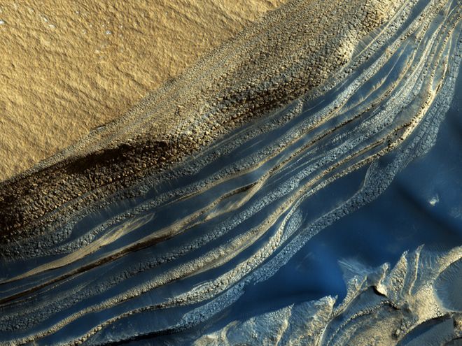 火星勘测轨道卫星五年拍出十佳照片