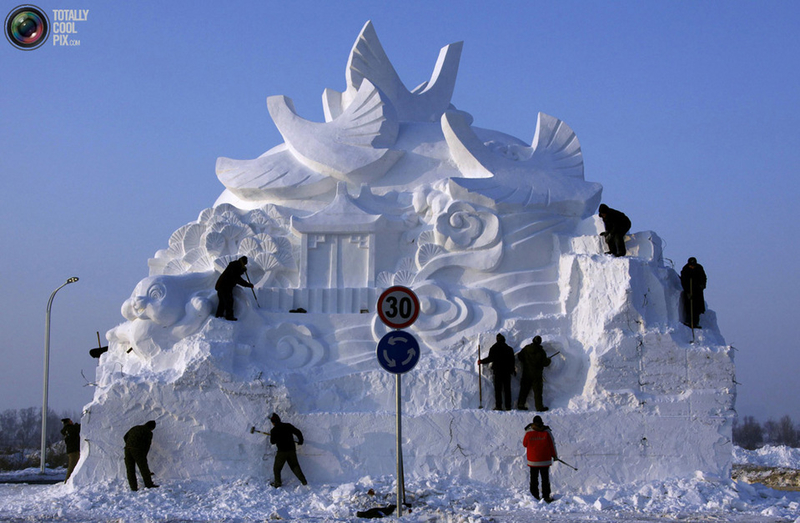 镜头下的哈尔滨冰雪节