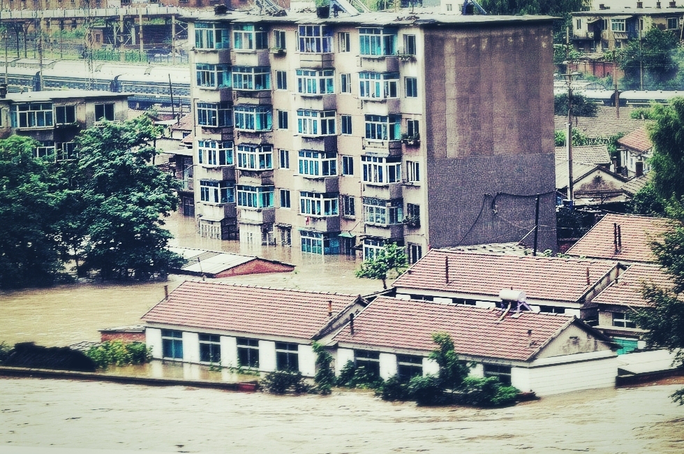 台风“达维”殃及东北 大暴雨让辽宁瘫痪