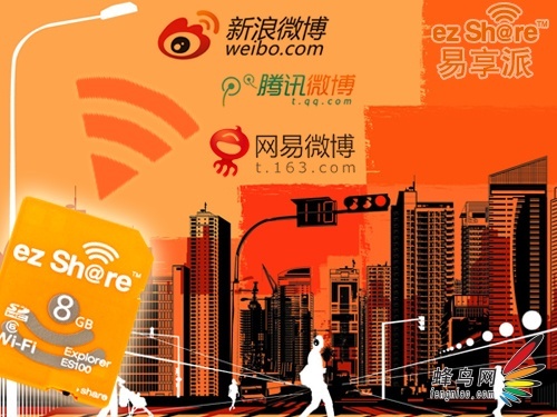ez Share易享派WiFi-SD卡街拍时尚