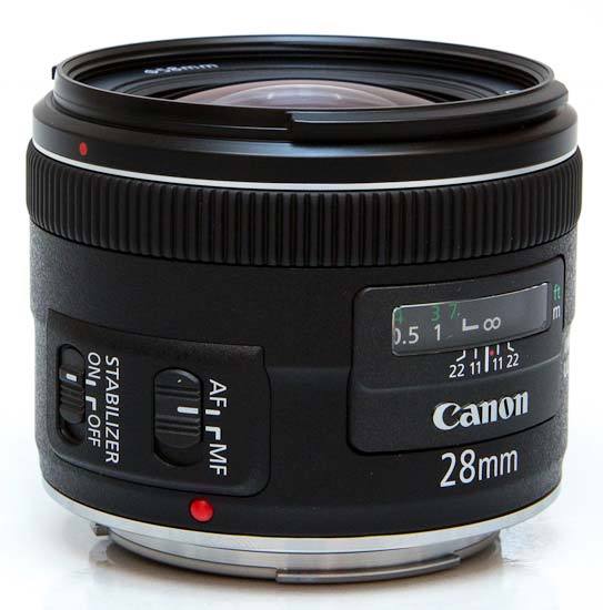 佳能EF 28mm f/2.8 IS USM新镜实物图赏