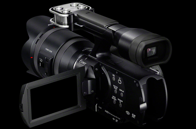 索尼新一代可换镜头摄像机 VG30EH图赏