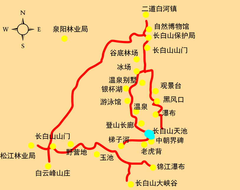 神瀑沟旅游景区地图图片