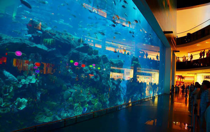 迪拜之旅 随拍世界最大的奢侈购物中心