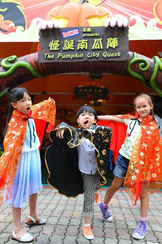 时尚鬼魅舞台 万圣节玩转香港海洋公园